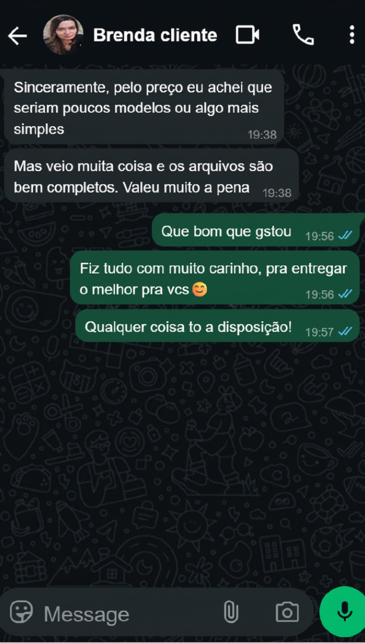 Depoimento de cliente: arquivos completos, valeu a pena
